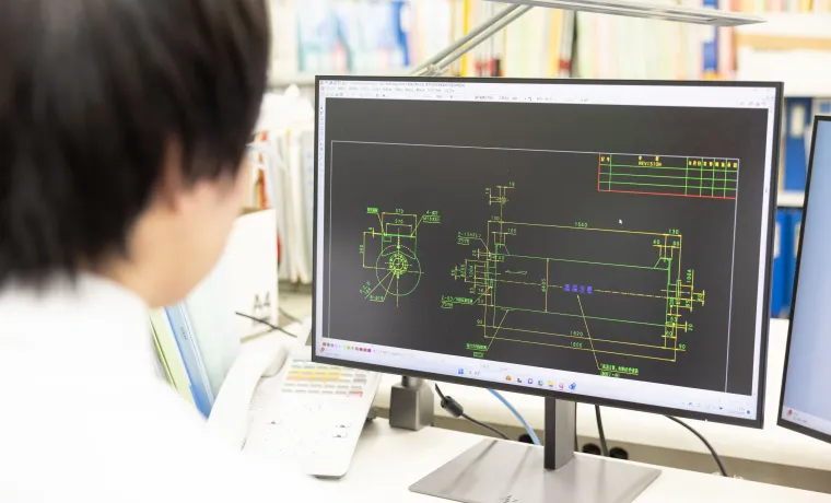 受注済み物件の制作図作成